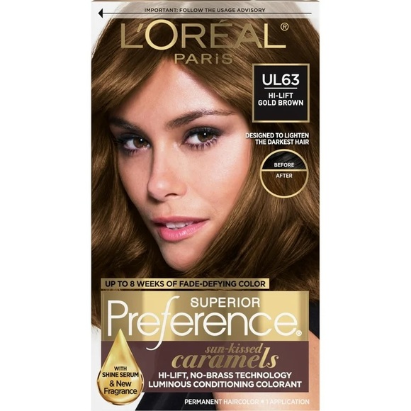 L'Oreal Other - L'Oreal Superior Preference Hair Color, Gold Brown